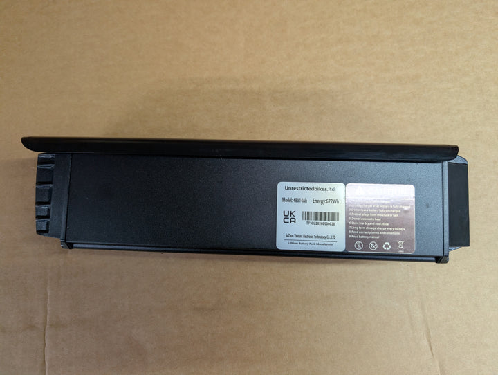 48V 14Ah 672Wh Samsung MTB Battery